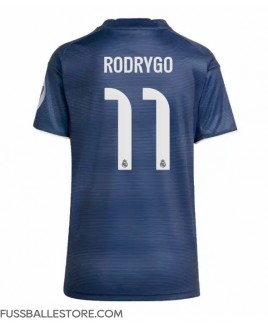 Günstige Real Madrid Rodrygo Goes #11 Auswärtstrikot Damen 2025-26 Kurzarm